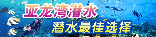 亚龙湾潜水