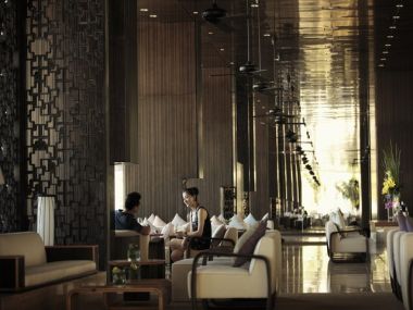 点击看大图 三亚半山半岛洲际度假酒店(小东海) 观海廊(大堂吧)